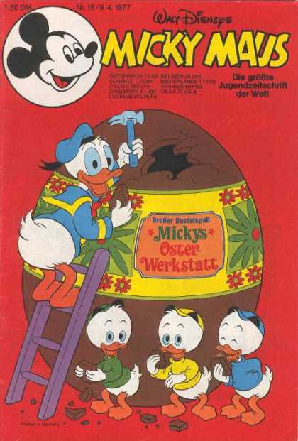 Micky Maus 1112 - Disney - Disney Comics - Mickey Mouse - Donald Duck - Egg