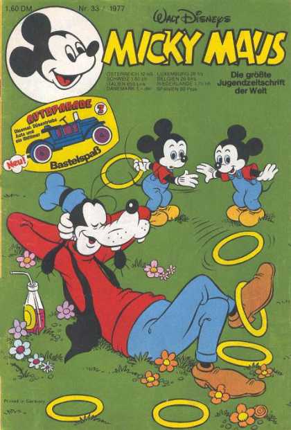 Micky Maus 1130 - Walt Disney - German Mickey Mouse - Goofy - Foreign Comics - Classic Comics