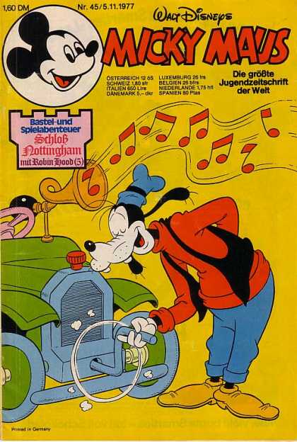Micky Maus 1142 - Walt Disneys - Die Grobte - Jugendzeitschrift - Der Welt - Bastei-und Spielabenteuer