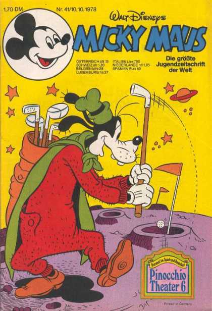 Micky Maus 1191 - Walt Disneys - Die Grobte Jugendzeitschrift Der Welt - Pioncchio Theater 6 - Shoe - Nr4110