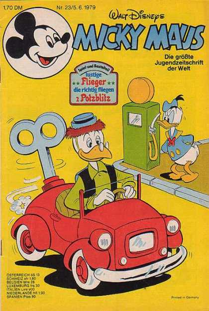 Micky Maus 1225 - German - Disney - Humor - Donald Duck - Gyro Gearloose