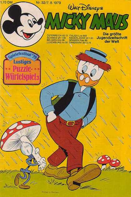 Micky Maus 1234 - Mushroom - Rain - Bird - Glasses - Hat