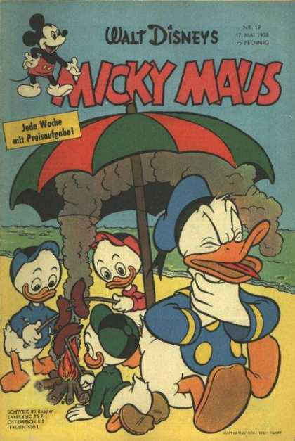 Micky Maus 125 - Walt Disney - Jede Woche - Sausage - Cough - Beach
