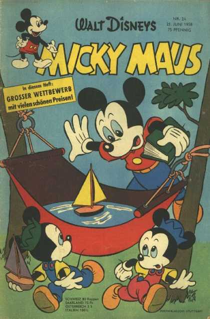 Micky Maus 130 - Micky Maus - Mickey Mouse - Walt Disney - German - Morty And Ferdie