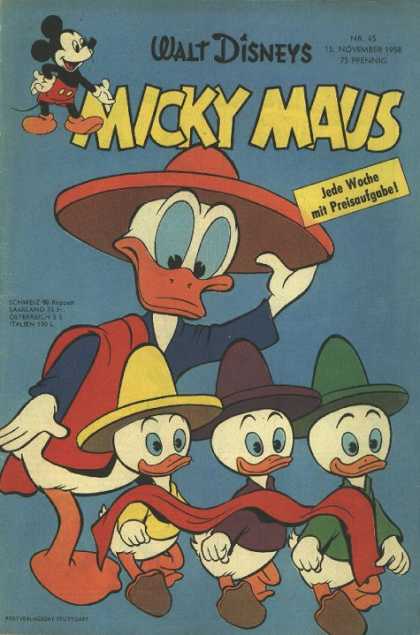 Micky Maus 151 - Walt Disneys - Donald Duck - November - Jede Woche Mit Preisaufgabe - Hat