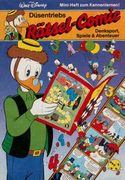 Micky Maus 1528 - Walt Disney - Volt - Number - Donald Duck - Pencil