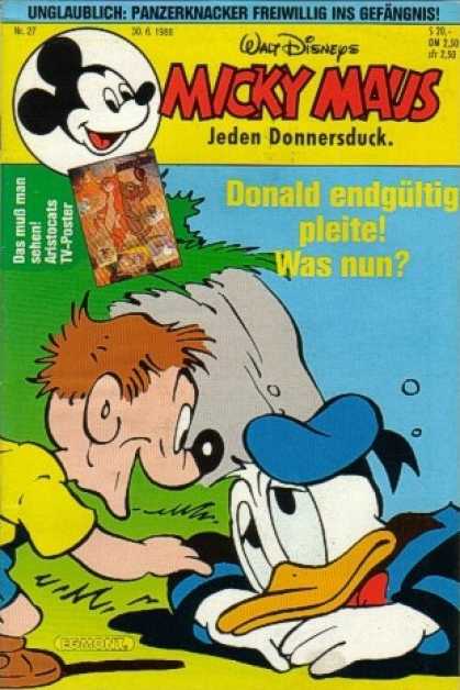 Micky Maus 1572 - Walt Disney - German - Donald Duck - Foreign - Number 27