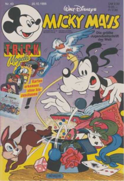 Micky Maus 1582 - Trick - Goofy - Balls - Bird - Mickey