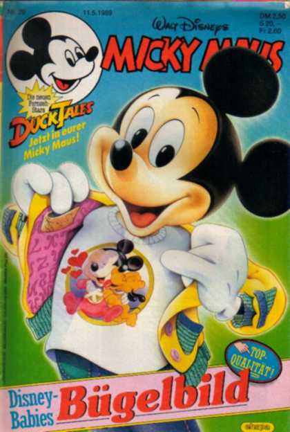 Micky Maus 1604 - Walt Disney - Ducktales - Mickey Mouse - Love T-shirt - Disney Babies