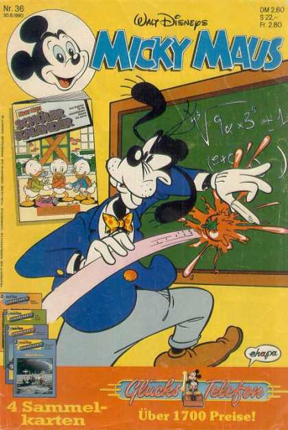 Micky Maus 1667 - Goofy - Mickey Mouse - Teacher - Tomato - Disney