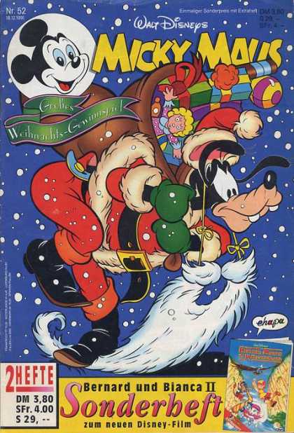 Micky Maus 1731 - Goofy - Santa Claus - Christmas - Presents - Snow