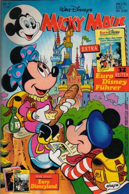 Micky Maus 1748 - Mickey Mouse - Disney - Magical Kingdom - Minnie Mouse - Euro