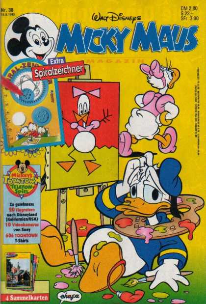 Micky Maus 1824 - Walt Disney - Dazy - Donald Duck - Toontown - Picture