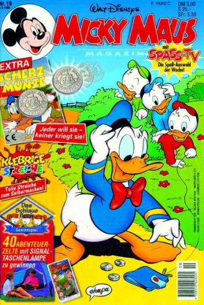 Micky Maus 1910 - Donald Duck - Mickey - Kids - Money - Trap
