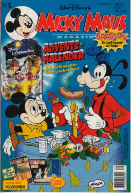 Micky Maus 1941 - Mickey Mouse - Goofy - Advents Kalender - Dinner - Hot Dog