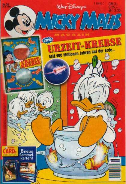 Micky Maus 1982 - Walt Disneys - Extra - Magazin - Donald Duck - Fish