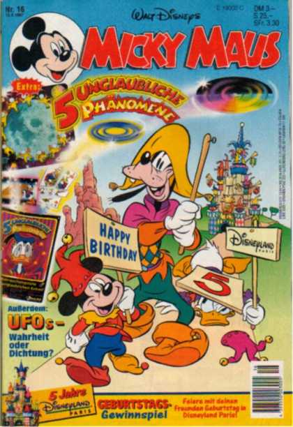 Micky Maus 2014 - Presents - Jester - Ducks - Mouse - Disney