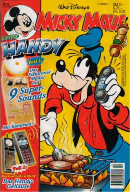 Micky Maus 2020 - Phone - Grill - Goofy - Shish Kebabs - Fire