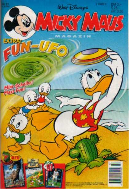 Micky Maus 2035 - Micky Maus - Ducks - Extra Fun-ufo - Frisbee - Beach