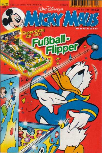 Micky Maus 2074 - Pinball - Flipper - Donald Duck - Super-extra - Flying Ball