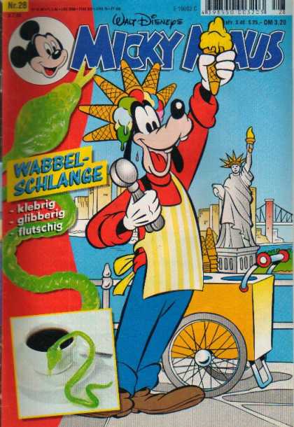 Micky Maus 2079 - Ice Cream - Statue Of Liberty - Dog - New York - Snake