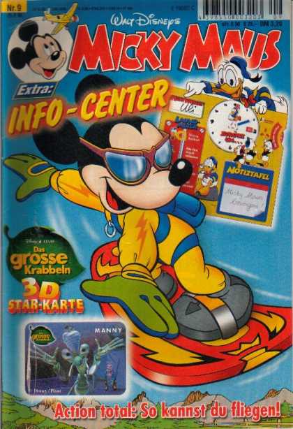 Micky Maus 2112 - Micky Maus - Info-center - Mouse - Walt Disney - Donald Duck