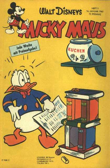 Micky Maus 213 - Donald Duck - Cookie Jar - Books - Cookies - Newspaper