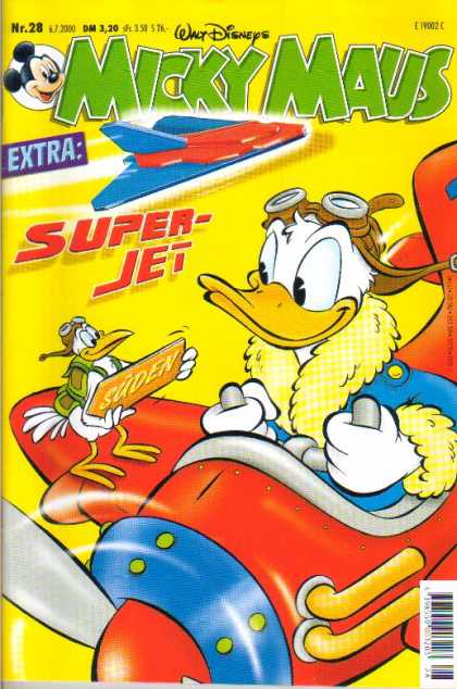 Micky Maus 2183 - Walt Disney - Donald Duck - Super-jet - Goofy - Minnie