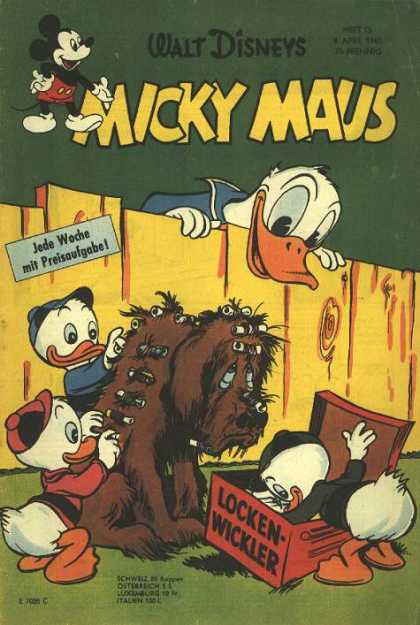 Micky Maus 225 - Micky Maus - Walt Disneys - Jede Wache - Locken - Wickler