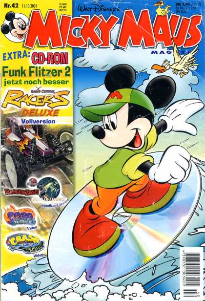 Micky Maus 2250 - Nr42 - Funk Flitzer2 - Walt Disneys - Racers Deluxe - 13102001