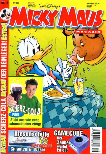 Micky Maus 2279 - Extra - Boar - Walt Disney - Gamecube - Coca-cola