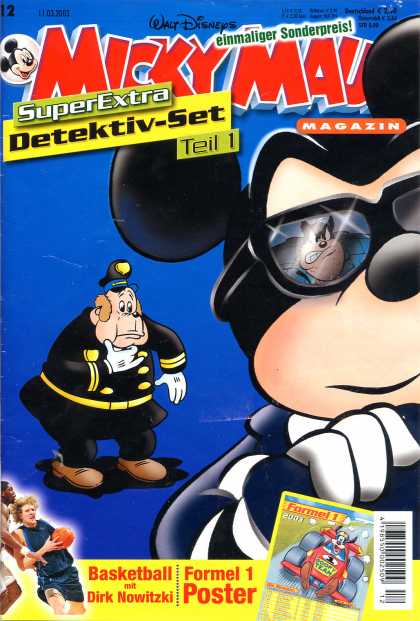 Micky Maus 2325 - Disney - Disney Comics - Mickey Mouse - Detective - Police