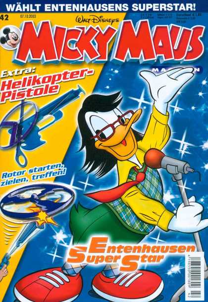 Micky Maus 2355 - Mickey Mouse - German - Wu00e4hlt Entenhausens Superstar - Helikopter Pistole - Extra