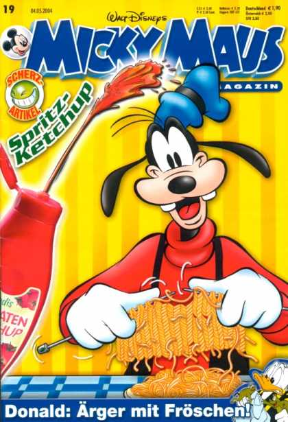 Micky Maus 2385 - Goofy - Knitting - Pasta - Ketchup - Donald