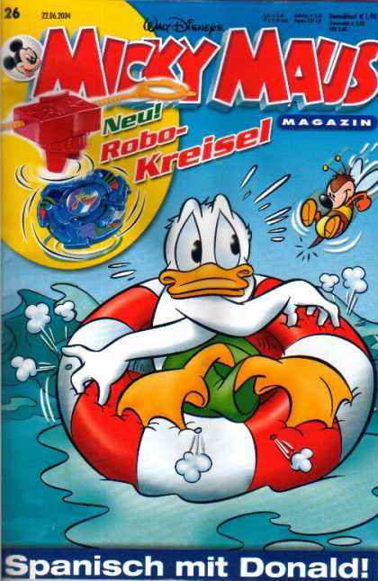 Micky Maus 2392 - Walt Disney - Duck - Bee - Water - Robo-kreise