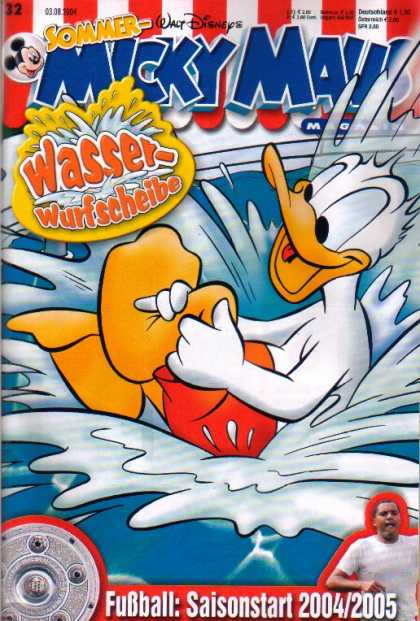 Micky Maus 2398 - Duck - Splash - Water - Swimshorts - Cannonball