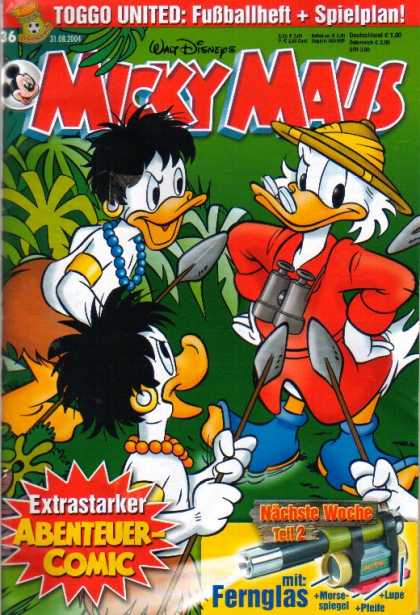 Micky Maus 2402 - Donald Duck - Walt Disney - Adventure - Tribe - German