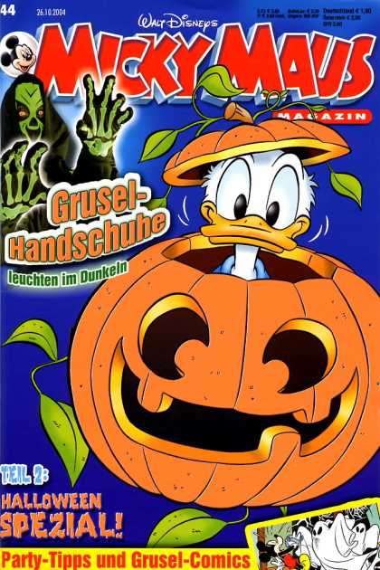 Micky Maus 2410 - Micky Maus - Disney - Donald Duck - Halloween - Pumpkin