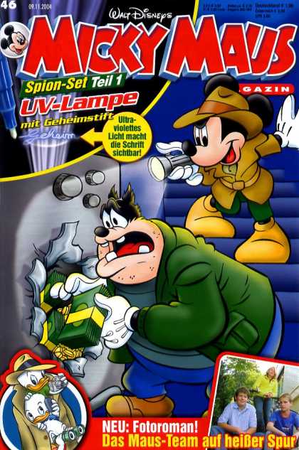 Micky Maus 2412 - Burgular - Walt Disney - Mouse - Safe - Money