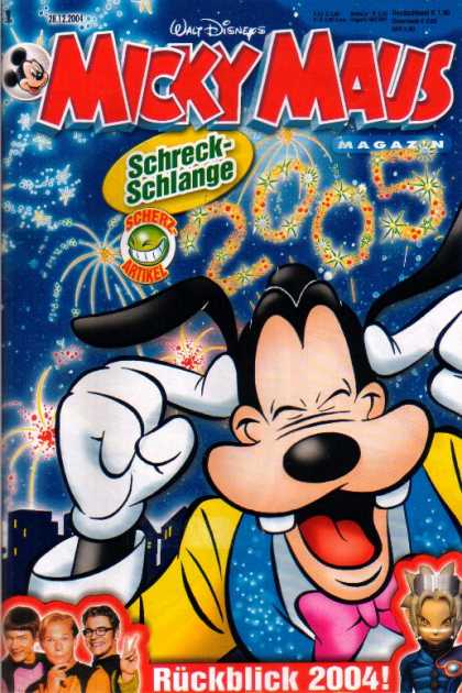 Micky Maus 2419 - Schreck-schlange - Gooffy - Walt Disneys - Scherz-artikel - Ruckblick