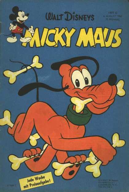 Micky Maus 242 - Disney - Pluto - Bone - Jade Weche - Dog