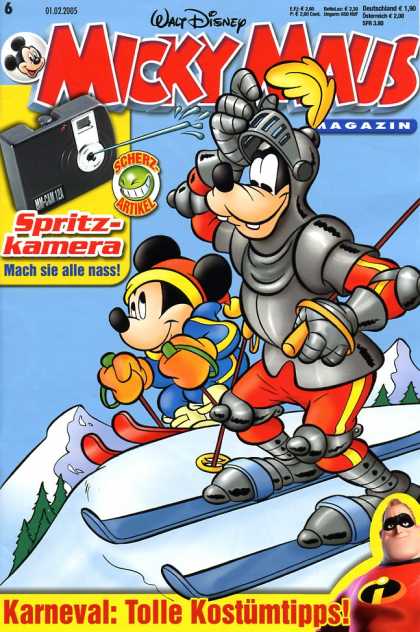 Micky Maus 2424 - Armour - Camera - Mouse - Walt Disney - Snow