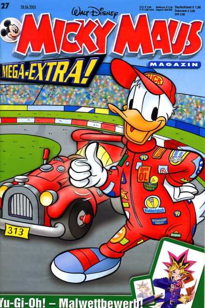 Micky Maus 2445 - Extra - Donald Duck - Magazin - Car - Yu-gi-oh