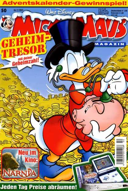 Micky Maus 2468 - Gold Coins - Piggy Bank - Treasure - Rich - Duck