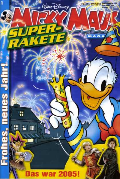 Micky Maus 2471 - Walt Disney - Super - Rakete - Frohes Neues Jahr - Das War 2005
