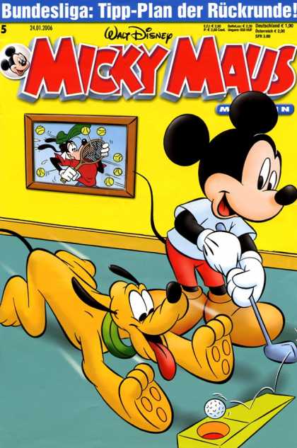 Micky Maus 2475 - Walt Disney - Bat - Ball - 24012006 - Magazin