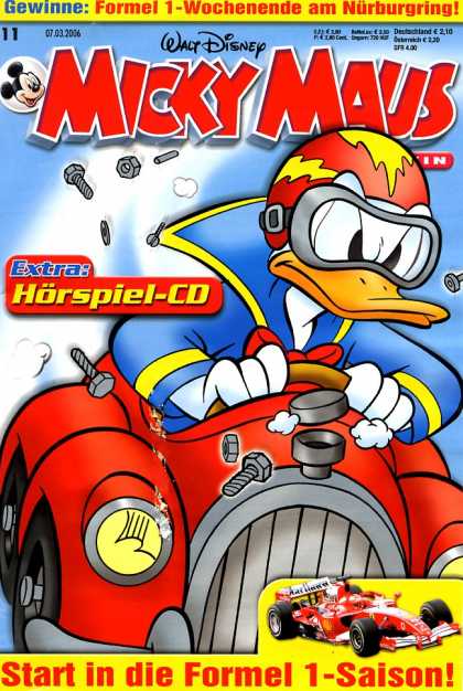Micky Maus 2481 - Disney - Disney Comics - Doland Duck - Micky Mouse - Race