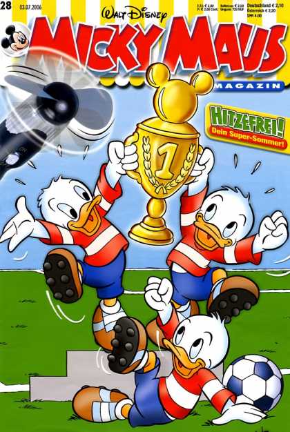 Micky Maus 2498 - Soccer - Trophy - Nephews - Winning - Number 1