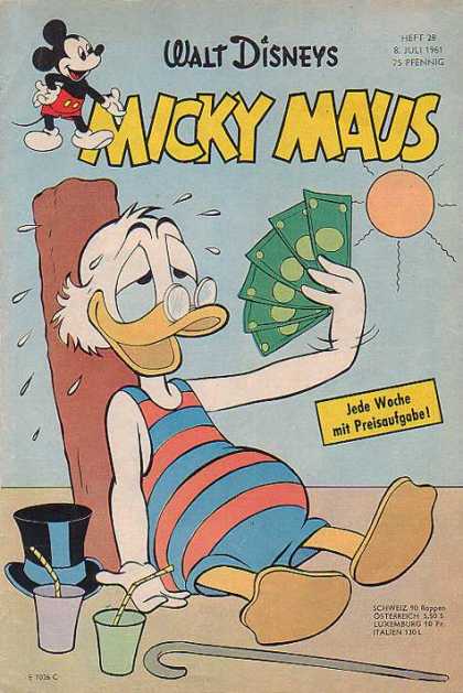 Micky Maus 290 - Disney - Disney Comics - Mickey Mouse - Hot - Sun