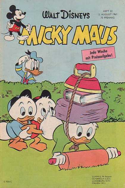 Micky Maus 294 - Disney - Woche - Perisaufgabe - Luxemburg - August